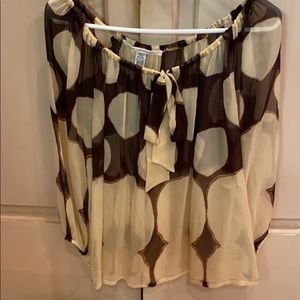 Diane von Furstenberg silk blouse